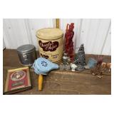 End of consignment goodies- Charles Chips tin,