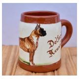 Antique Pottery Mug-Hand Painted