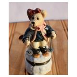 Boyds Bears Porcelain Trinket Box