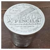 Venus pencils advertising collapsible cup