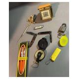 Miscellaneous lot pocket, knives, compass, and
