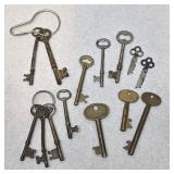 Vintage keys