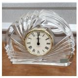 Mikasa crystal clock