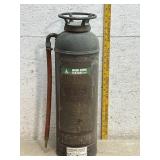 Copper Fire Extinguisher- New York Central