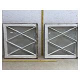 Pair of Architectural House Windows 23/24