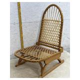 Folding Snowshoe Chair