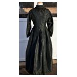 Antique Victorian Taffeta Mourning Dress-PROJECT