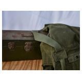 Army Duffle Bag & Metal Box