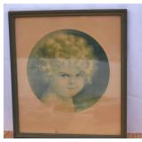 "Sunbeam" Original Framed Bessie Pease Gutmann