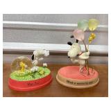 2 Hallmark Peanuts Gallery figures ï¿½Wish Bigï¿½ and