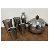 vintage West Bend "Penguin" hot and cold server