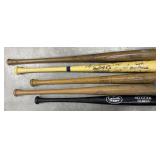 5 Wooden Baseball Bats