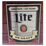 Miller Lite Mirror 16ï¿½ x 20ï¿½