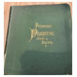 Antique  Picturesque Palestine HC Book. Wear as