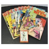 Carlton Comic Books. Ted Harris Sports card