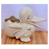 Vintage McCoy Duck with Egg Planter