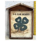 4-H Club Member Sign