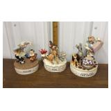 Walt Disney Pinocchio, Bambi, Lady and the Tramp