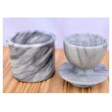 Marble Butter Keeper