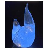 Lefton Controlled Bubble fat Bird Paperweight -