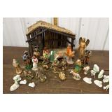 Nativity set- Italy *most chipped