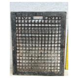 Checkerboard Iron Floor Grate 18/22