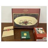 Lenox plate (Bless This Home) and 3 Lenox