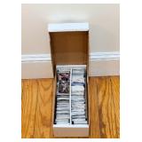 Box of Football Cards Some all-time greats mixed