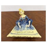 NAUGHTY card holder - turn it over