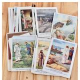 1916-1919 Bible School Picture Cards-Religious