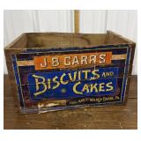Wilkes Barre PA., J. B. Carrï¿½s Biscuits & Cakes