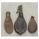 3 Powder flasks