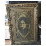 29ï¿½x21ï¿½ Vintage Framed Portrait