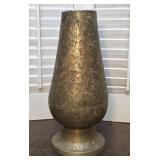 HEAVY India brass vase