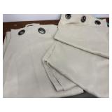 Curtains 2 pair (4 Panels). Clean! Pretty beige