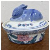 Vintage Ben Rickert Bunny on a nest