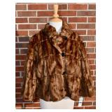 NWT Faux Fur Jacket, XL