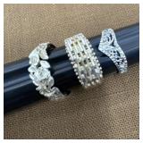 3 rings 925 or Ster signed