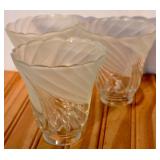 Frosted/Clear Glass Lamp Shades