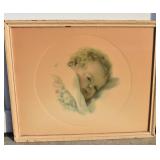 Antique Bessie Pease Gutmann "On Dreamlands