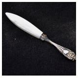 Antique Sterling Handle MOP Blade Pate Knife