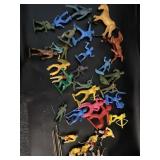 Marx and other plastic Indians, army, hockey