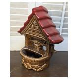 McCoy Pottery Wishing Well Wall Pocket planter