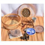 Asian "Lucky Cricket" Basket with Cool Stuff