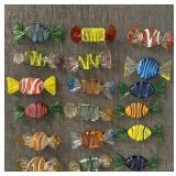 Glass candy lot