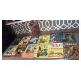 Old vintage Dell comic books.