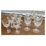 Cristal France stemware