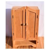 Wooden Doll Wardrobe