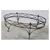 Iron table frame - great in a garden 40"20"16"