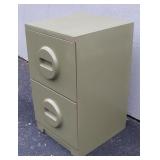 Mid Century Modern Akro-Mils Plastic 2 Drawer